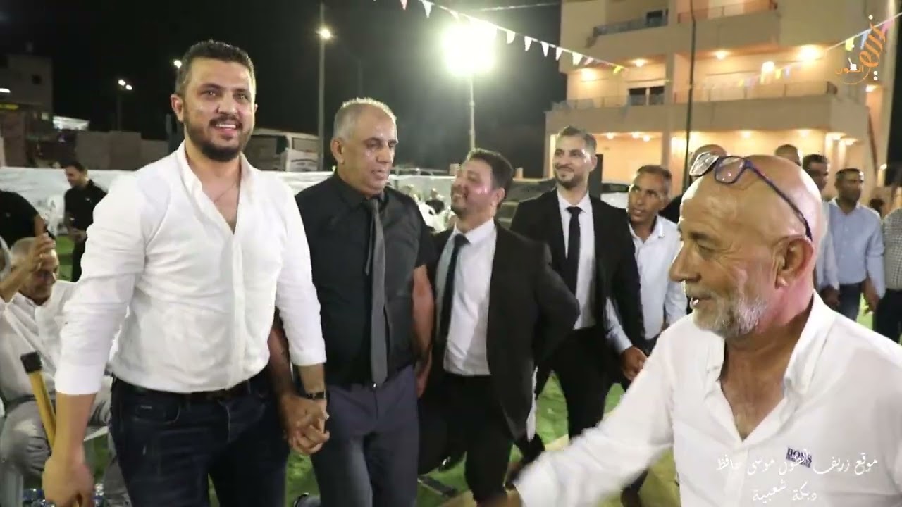 دبكة شعبية حفلة عيلوط   والد العريس ابو فريد العريس فريد عودة الله الشاعر موسى حافظ