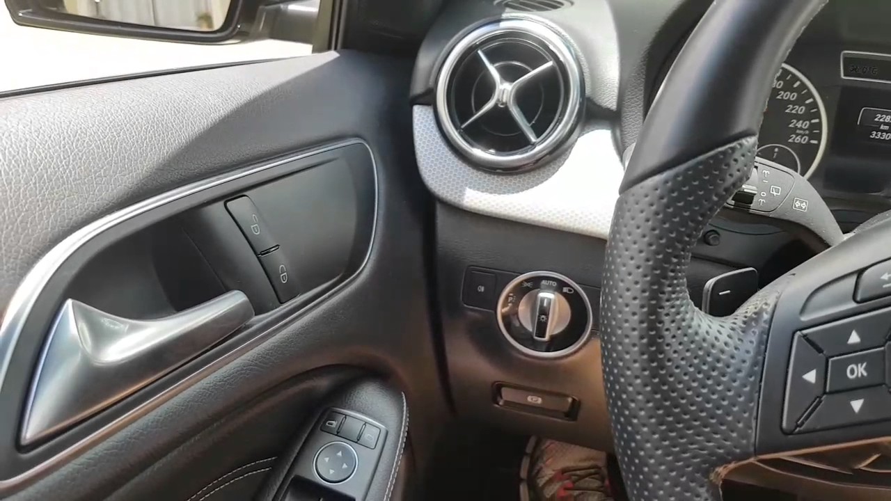 Mercedes B200 Sport 2014, demonstração
