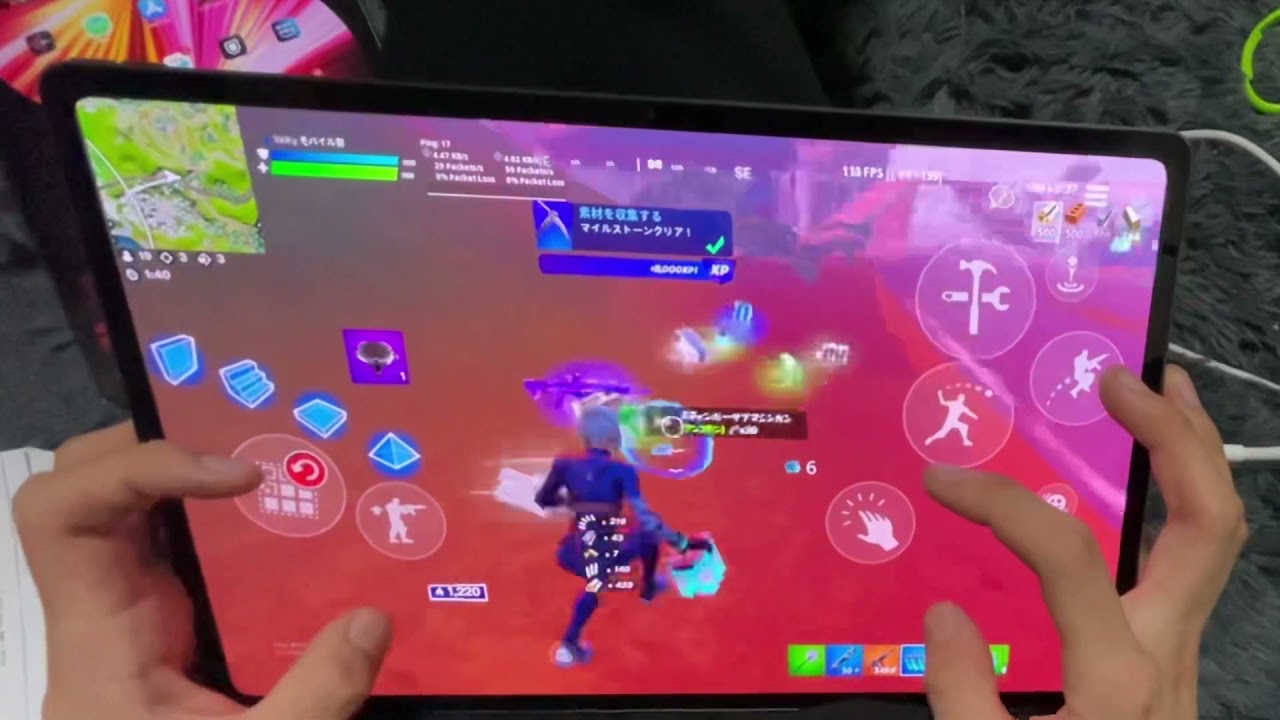 Fortnite Mobile Chapter 3 GamePlay 120FPS On Arena Handcam Best Android Player