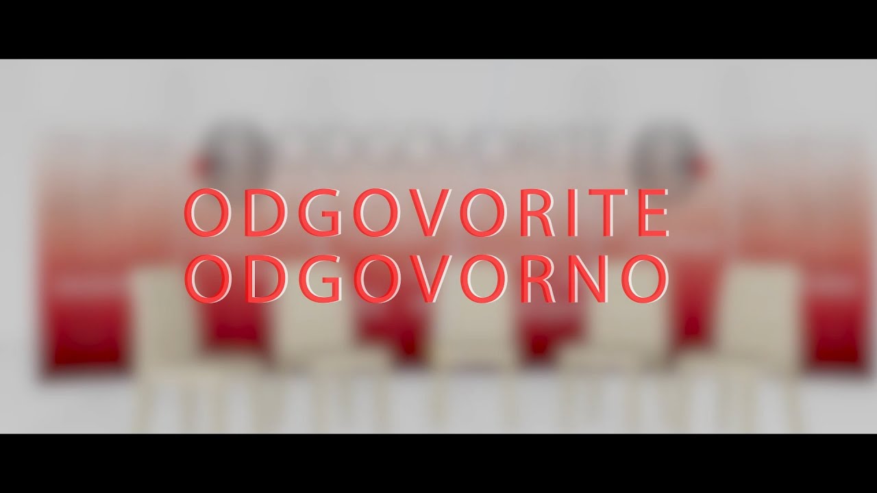 Odgovorite odgovorno - EU Integracije - 14.02.2020.