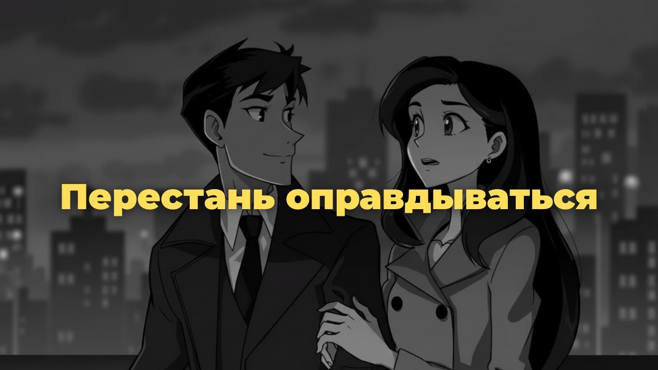 Почему она будет бегать за тобой сильнее, когда ты перестанешь оправдываться
