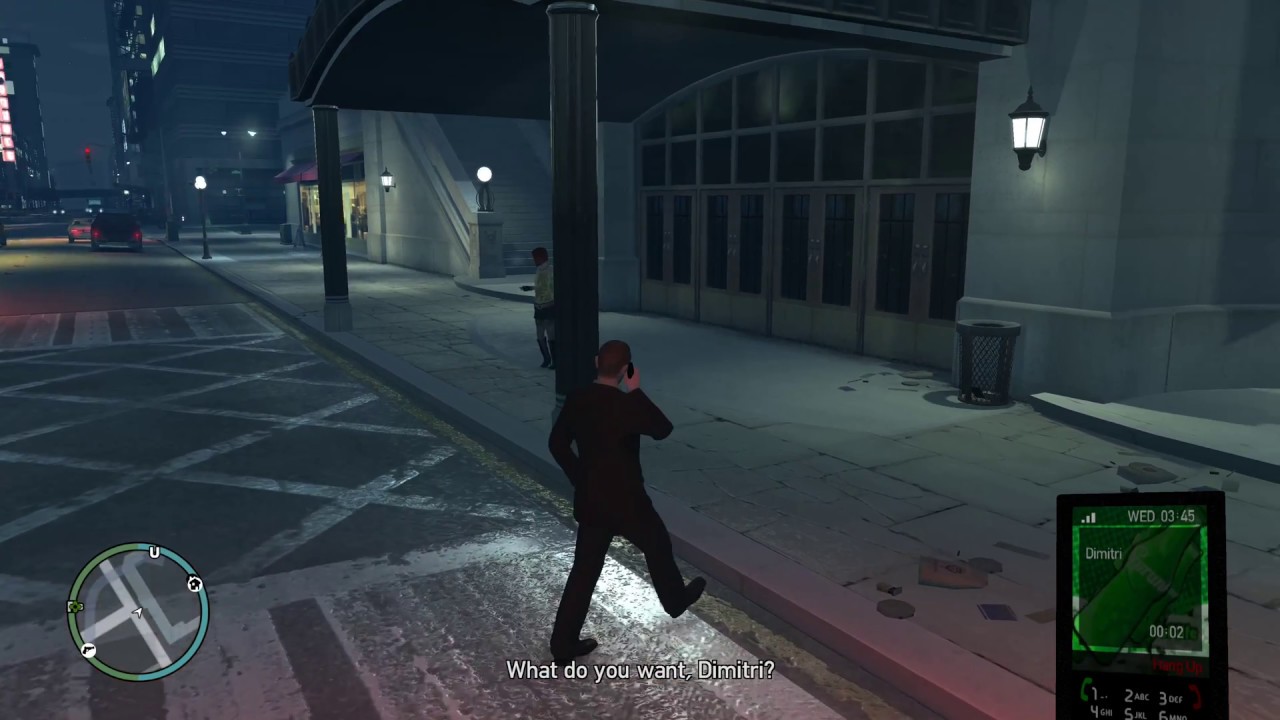 Grand Theft Auto IV (4K) - Dimitri phone call after Union Drive
