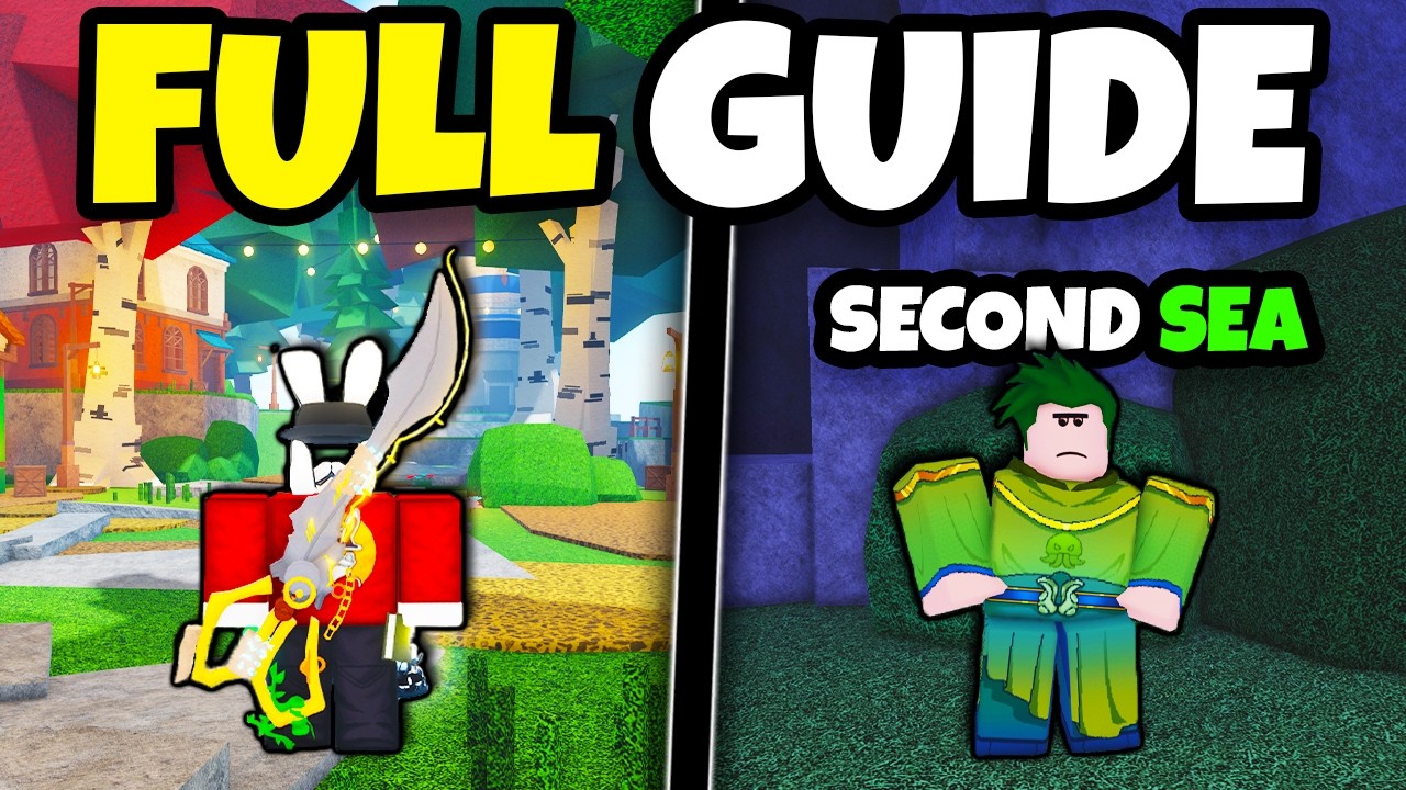 ПОЛНОЕ РУКОВОДСТВО ПО ВХОДУ ВО ВТОРОЕ МОРЕ В FISCH Roblox!