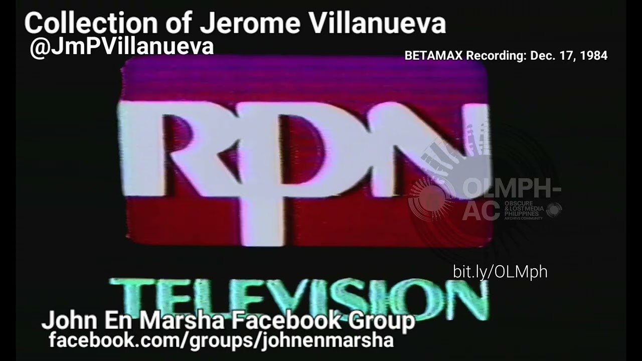 RPN-9 - DOMSAT ID + News-Watch Final Edition Titlecard/Up Next (1984)
