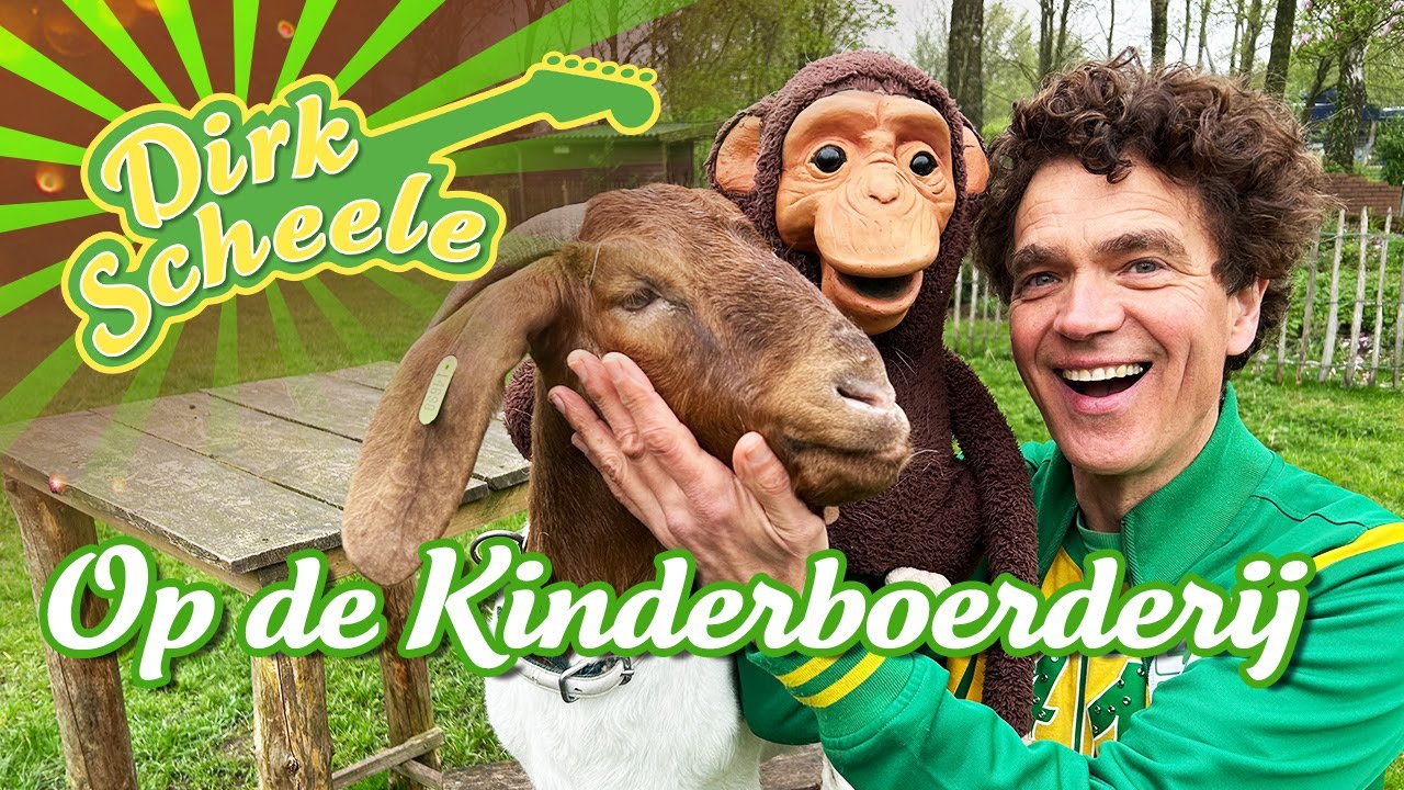 Dirk Scheele & Japie het Apie - Op de Kinderboerderij 🐑