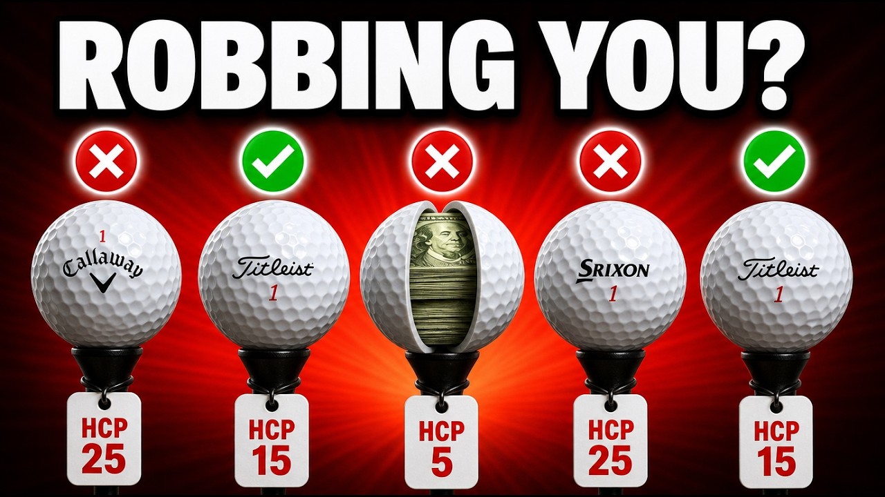 7 Golf Balls That Are Robbing You Based On Your Handicap (And 3 That Are Actually Built For You)
