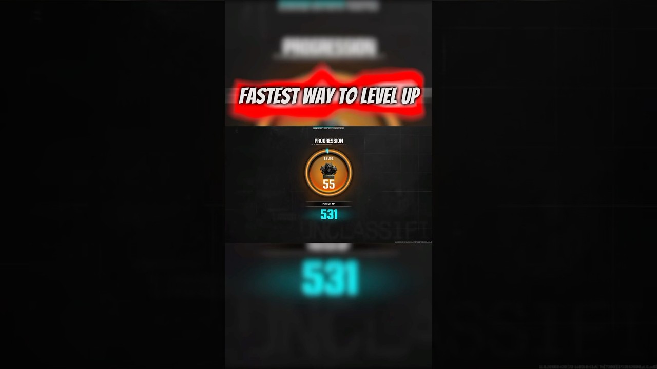 THE FASTEST Way to LEVEL UP In BO6