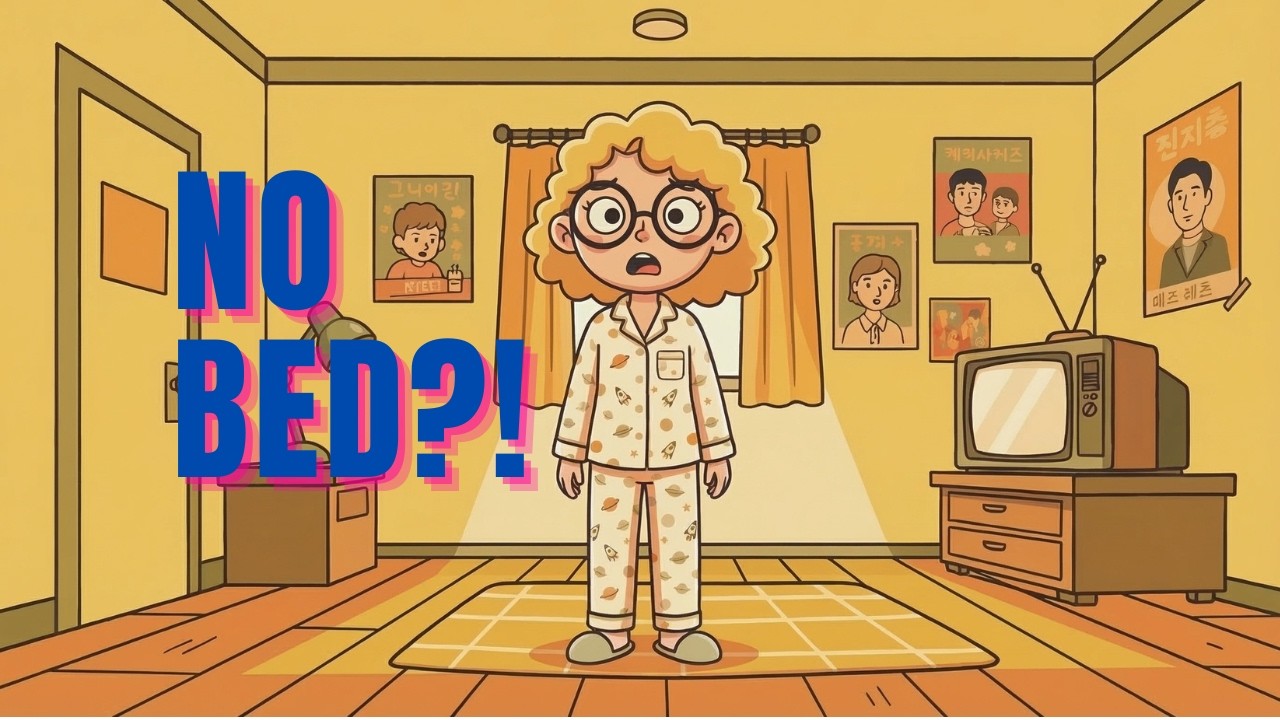 No Bed. No Chairs. No Problem?  | Easy English Listening Practice | A2-B1