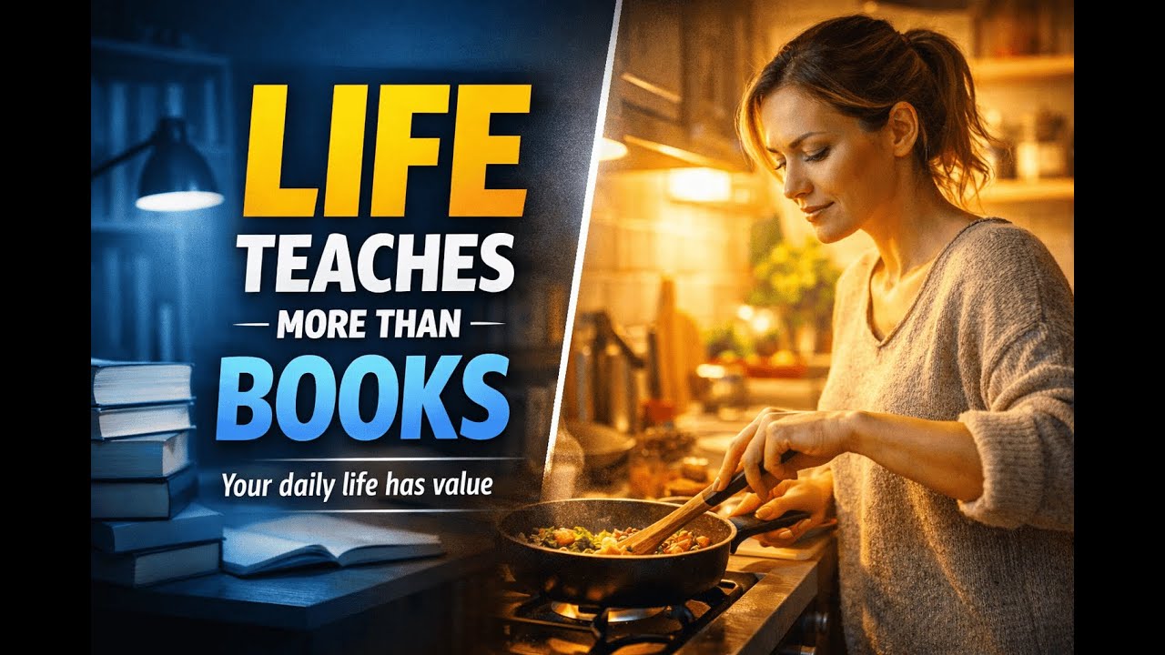 Learn English through short stories I Life Teaches More Than Books  | English Step Stories.