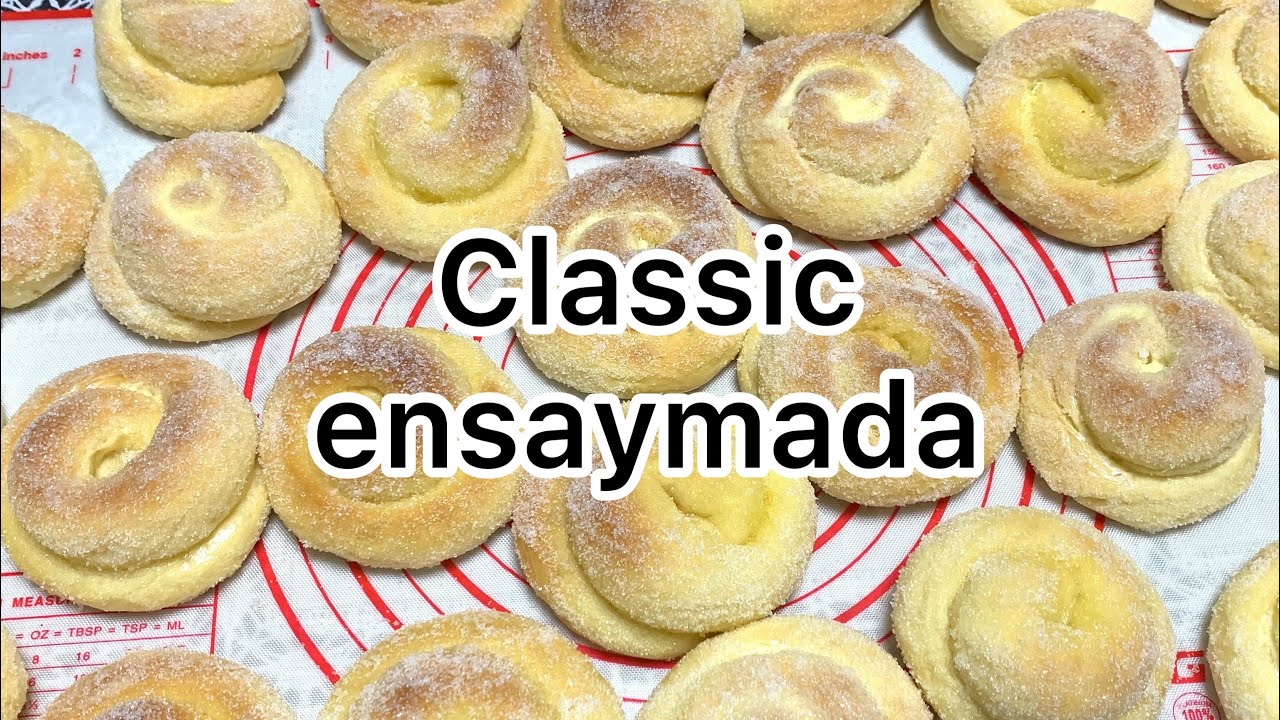 Soft& fluffly classic ensaymada recipe/ filipino bread