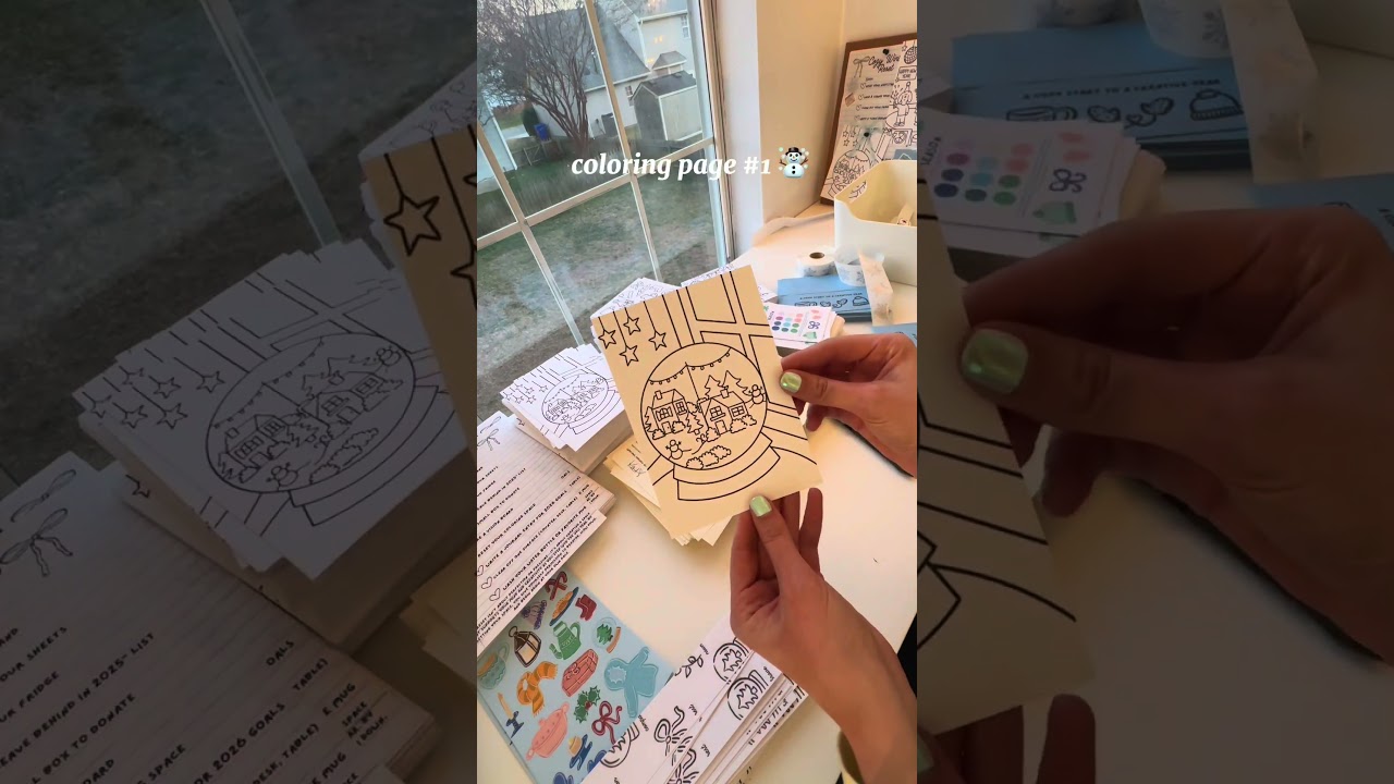 pov: you join my mail club! #snailmail #snailmailideas #snailmaillove #coloringcommunity #coloring
