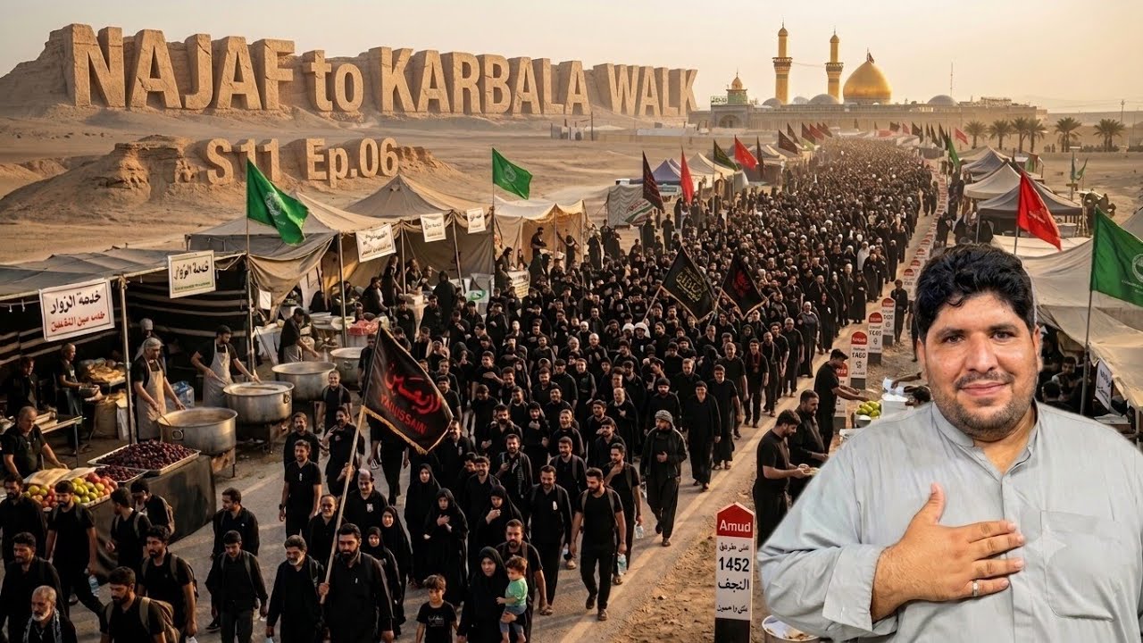 🇮🇶 Arbaeen Walk | S11 EP.06 |  Experiencing Devotion and Unity at Moukeb Karwan-e-Hind (Amud 327)