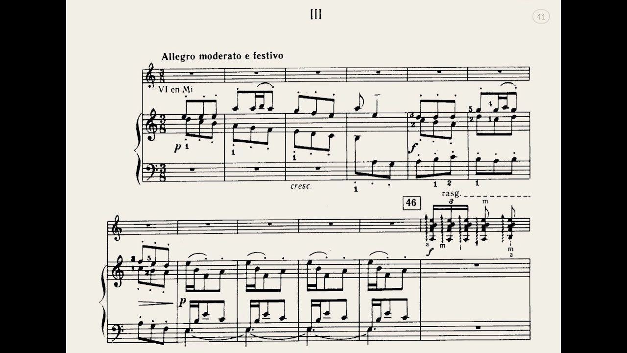 Concierto del sur, III mov(acompañamiento de piano)- Manuel M. Ponce