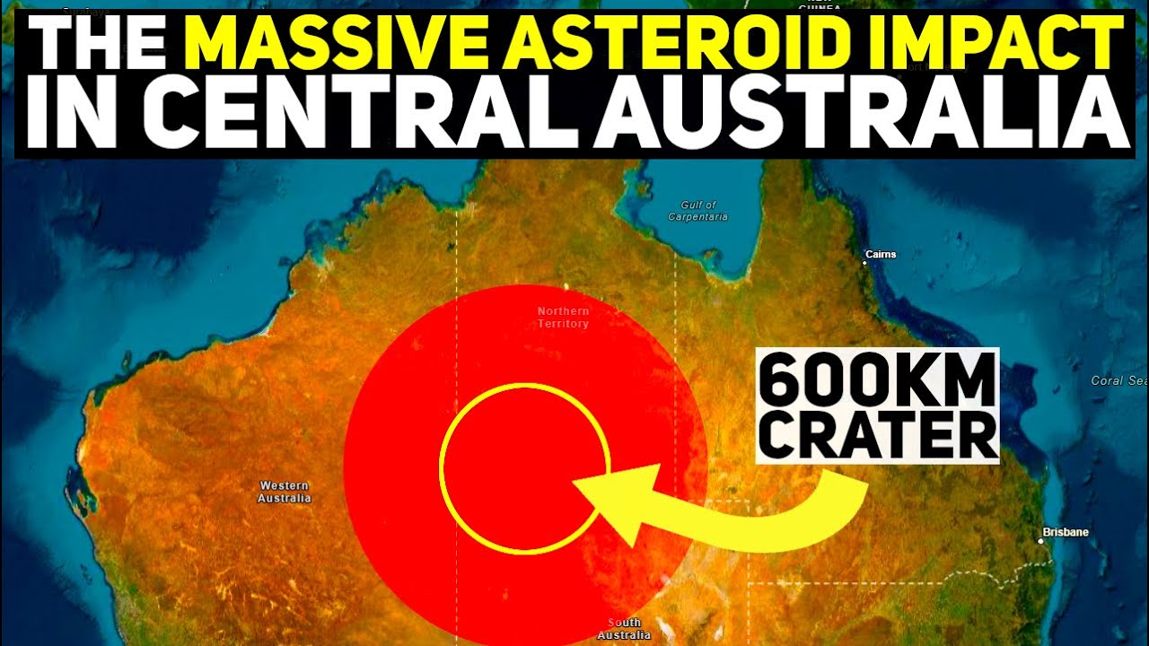 The Massive Asteroid Impact in Central Australia