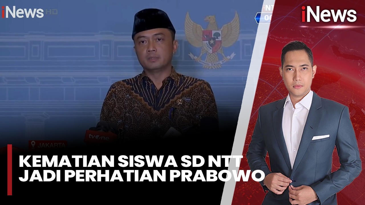 Diduga Faktor Ekonomi, Kasus Kematian Siswa SD NTT Jadi Perhatian Presiden Prabowo |iNews Room (5/2)