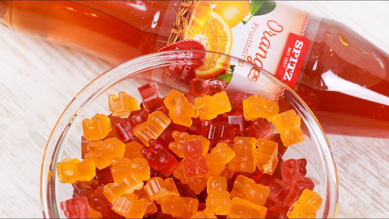 Selbstgemachte Fruchtgummis - Gummibärchen Rezept