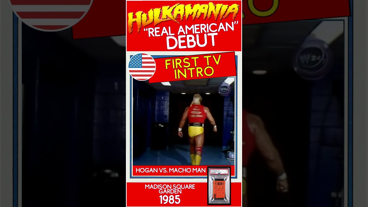 🎟️ Ticket: 1985 Hulk Hogan Debuts 