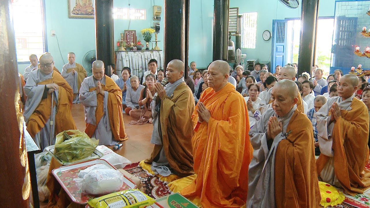CHƯ TĂNG,NI,PHẬT TỬ HUYỆN BÌNH TÂN CÚNG DƯỜNG TRƯỜNG HẠ NI -CHÙA LONG KHÁNH (VĨNHLONG)