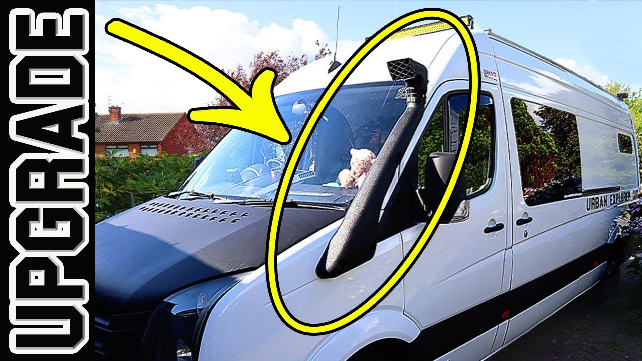 We Fitted a Snorkel To Our VAN For Better Air Flow