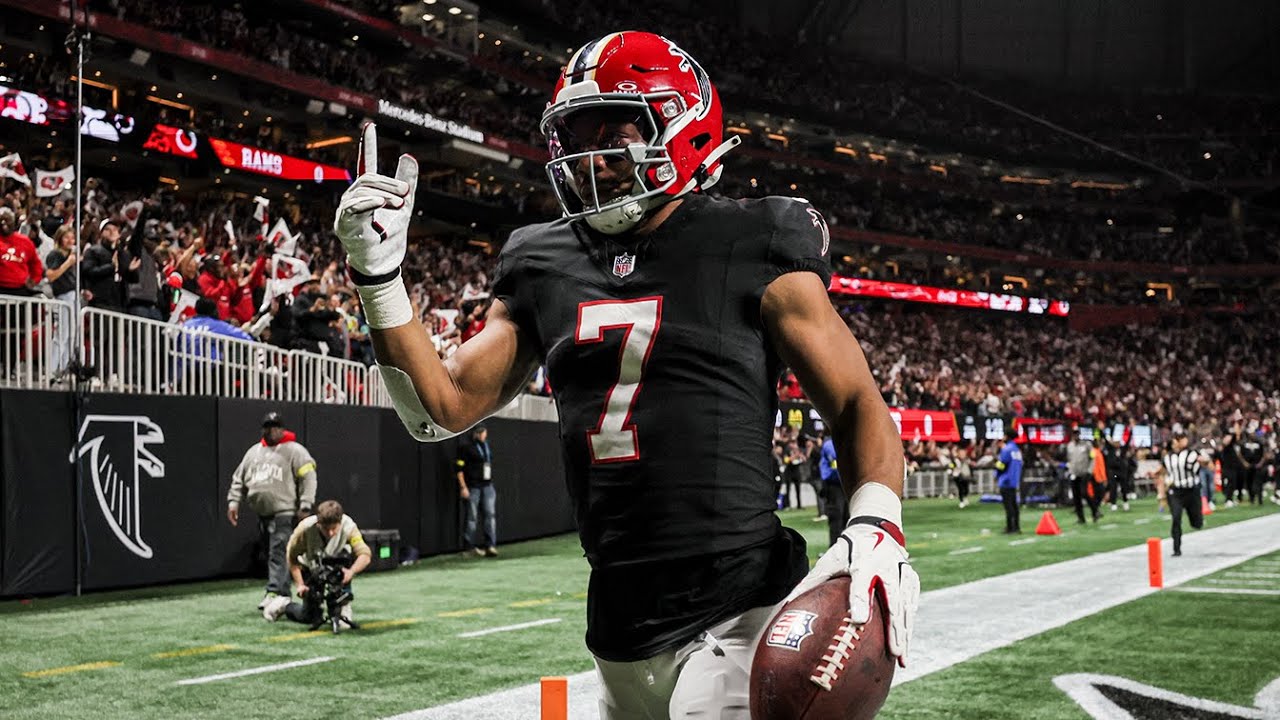 Every Bijan Robinson play in record-breaking game vs Los Angeles Rams | Atlanta Falcons