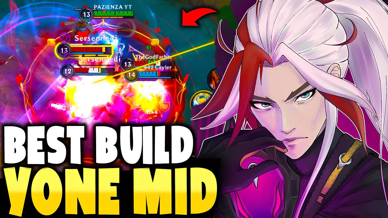 YONE BİRİNCİSİNDEN FACECAM GAMEPLAY EN İYİ META BUILD Wild Rift