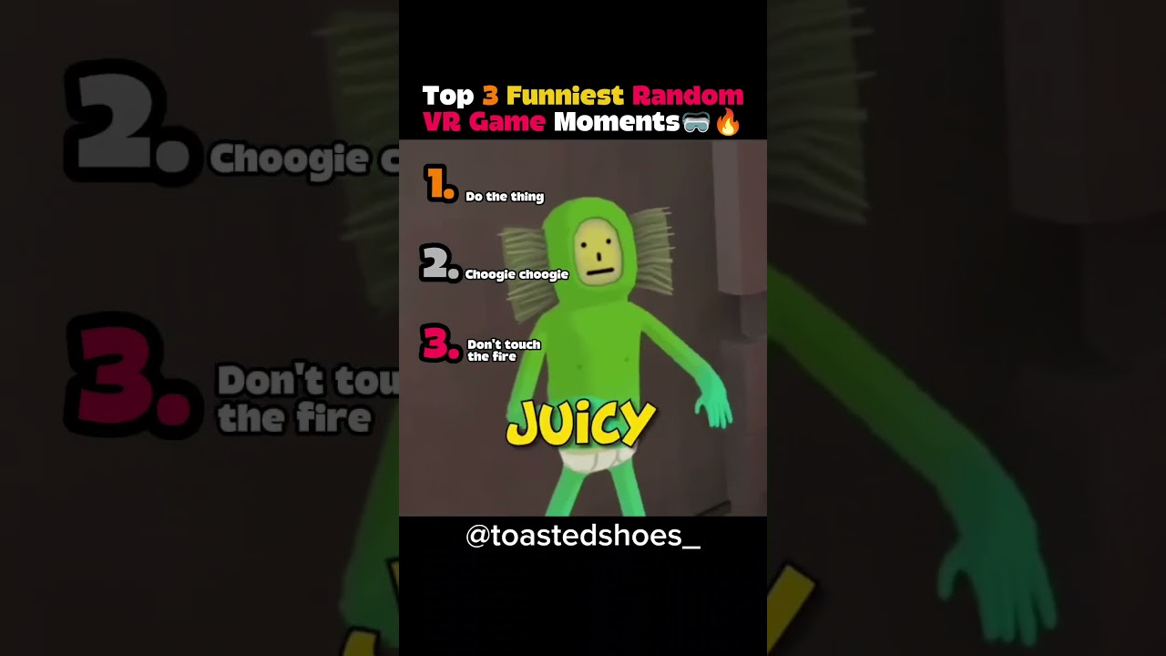 Top 3 Funniest Random VR Game Moments 🥽🔥
