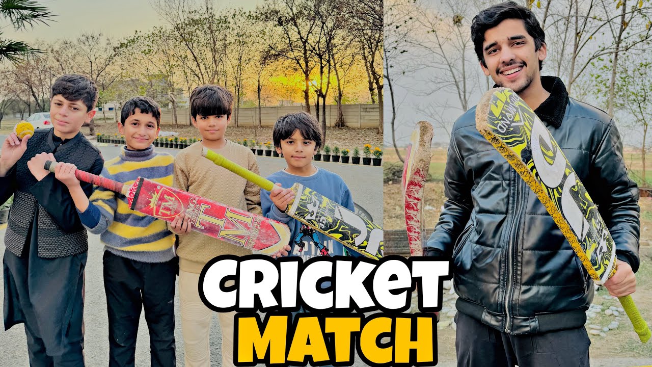 Cricket match in beautiful weather😍😍