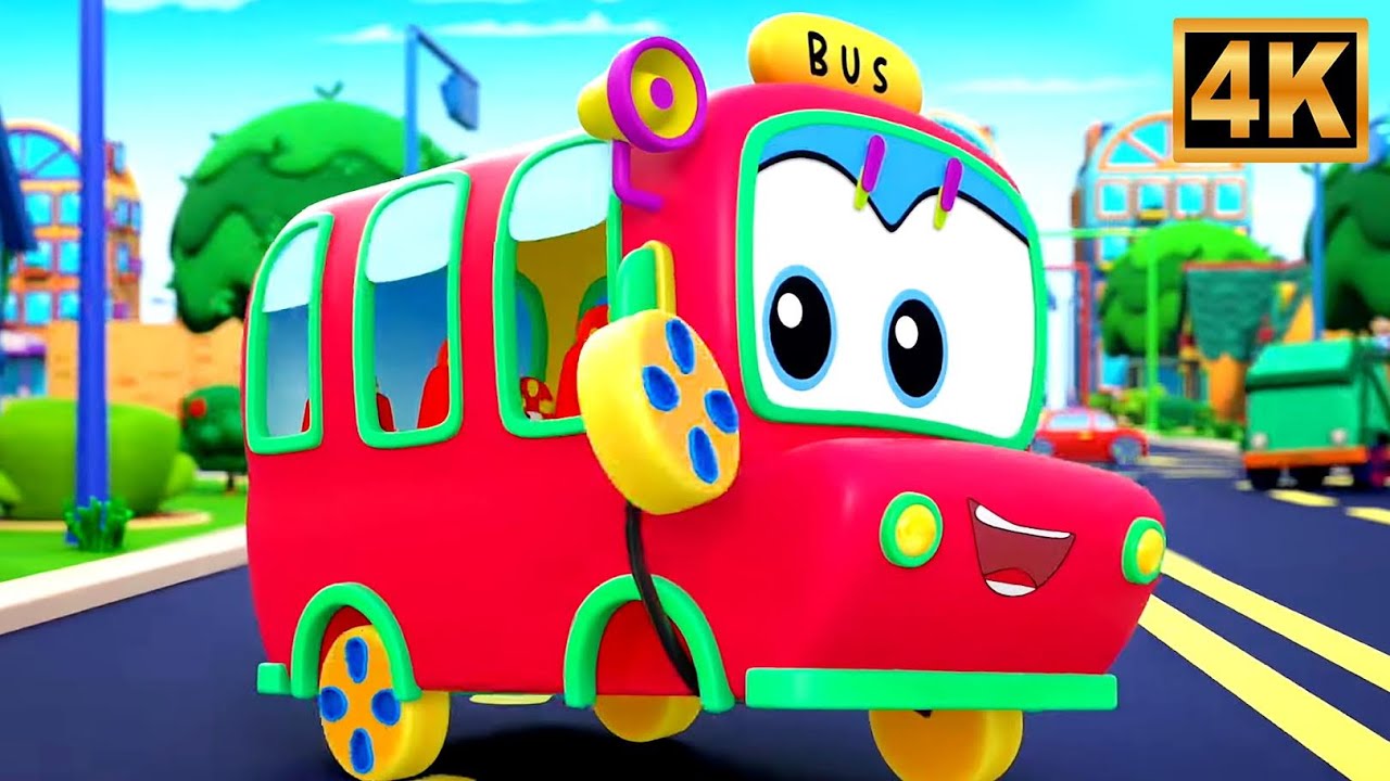 Wheels on the Bus Song | Sing Along for Children