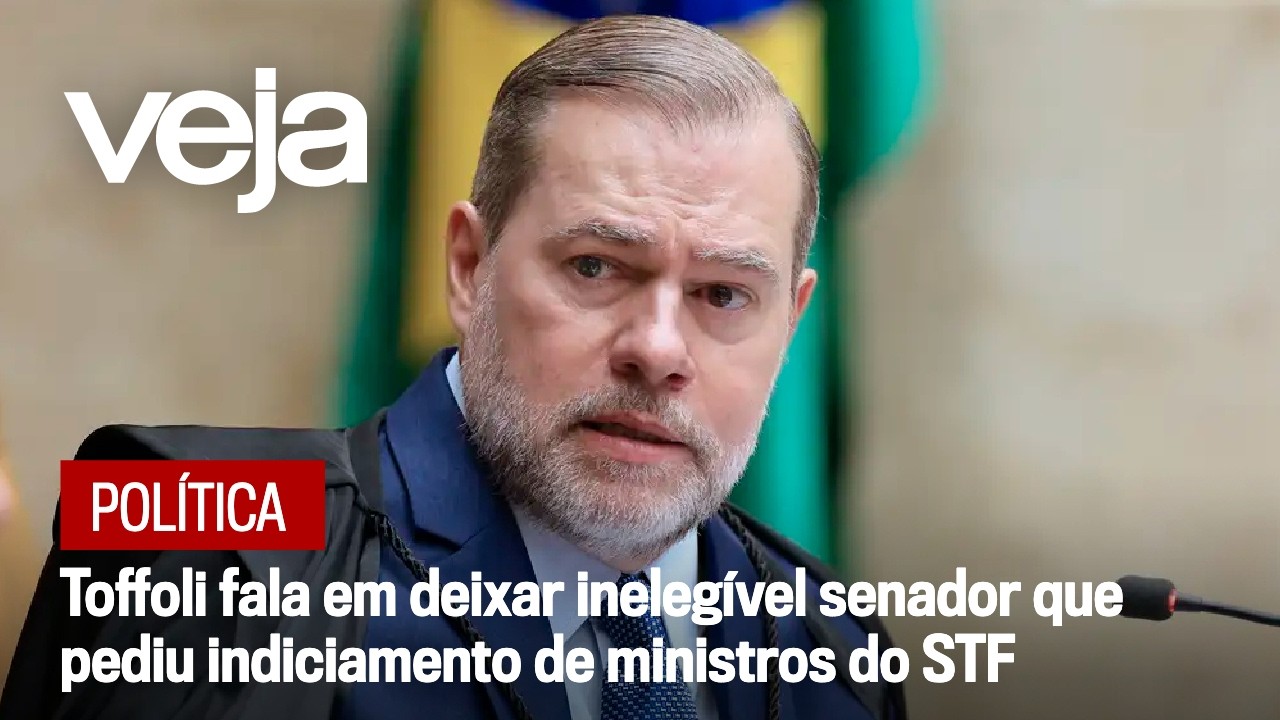 Toffoli fala em deixar ineleg&iacute;vel senador que pediu indiciamento de ministros do STF