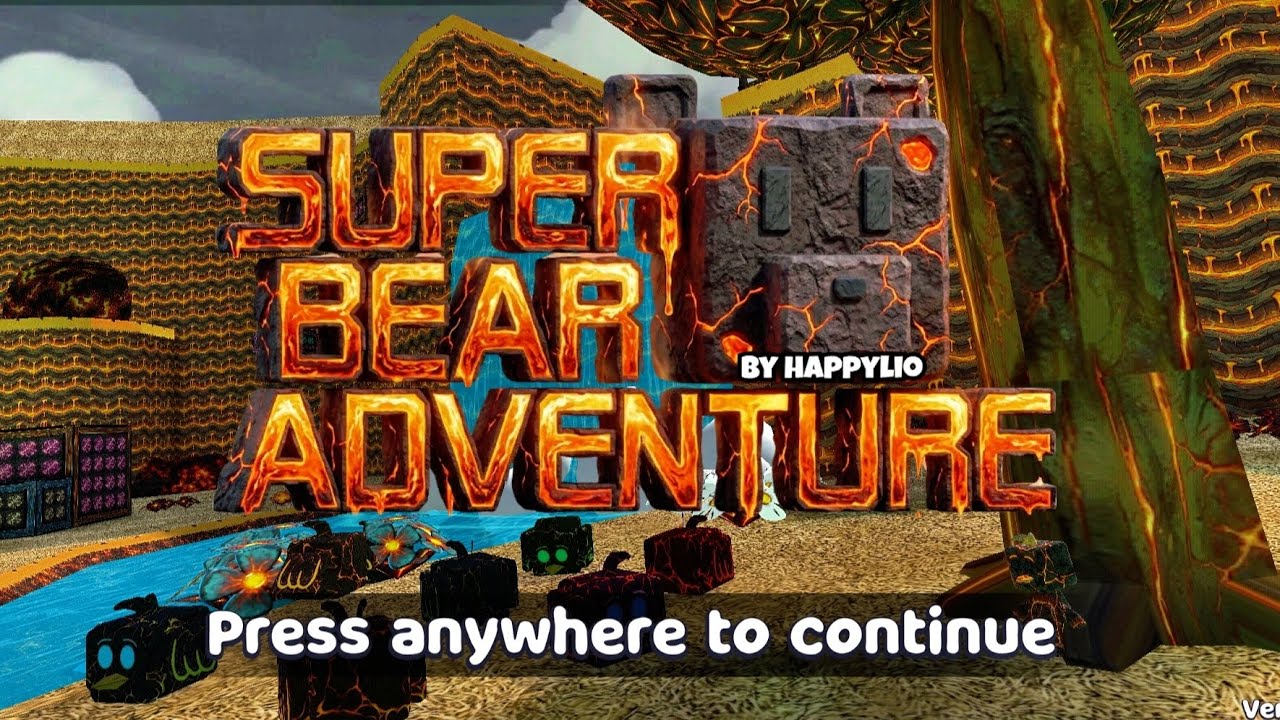 NEW LAVA UPDATE vs New Lava Boss! 🌋 | Super Bear Adventure Gameplay