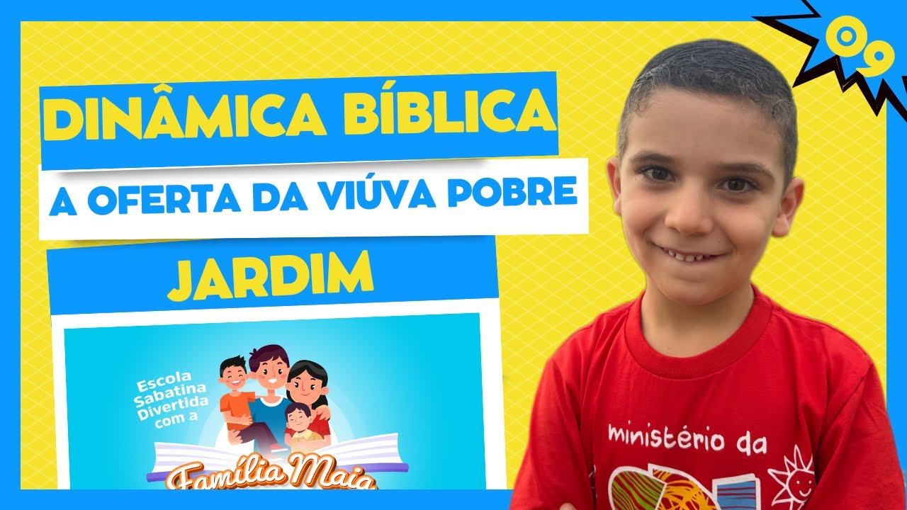 Super Dinâmica (quebra-gelo) para trabalhar a oferta da viúva pobre.