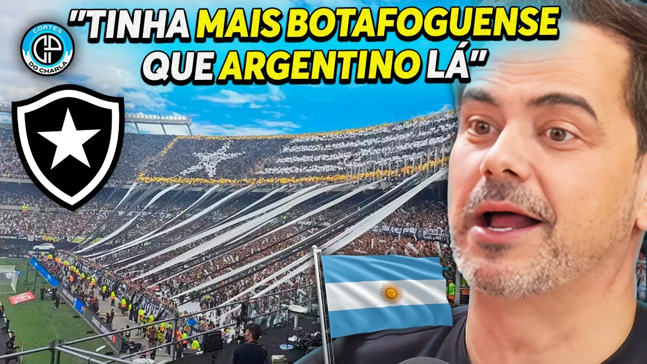 A INVASÃO ABSURDA DA TORCIDA DO BOTAFOGO EM BUENOS AIRES 😱