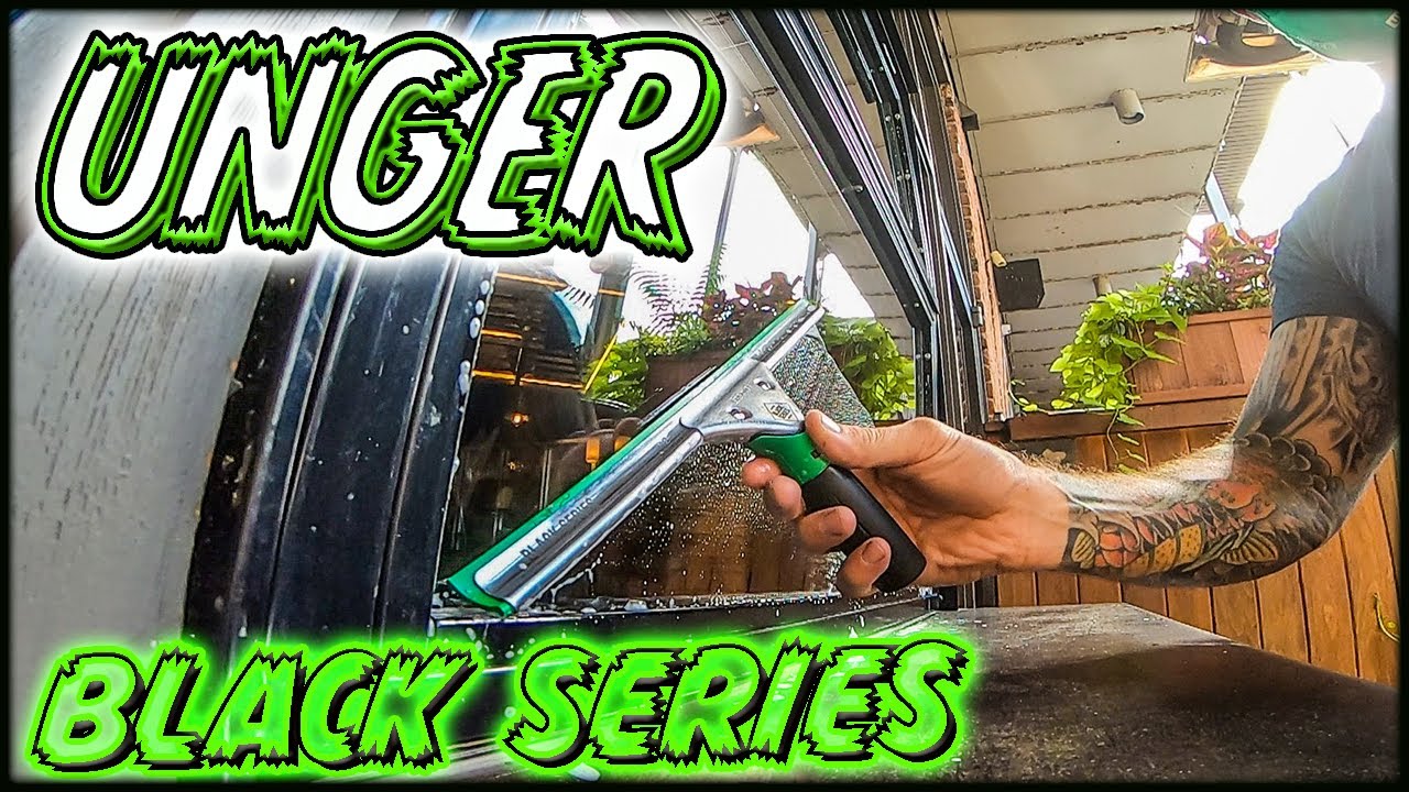 UNGER BLACK SERIES GIVEAWAY | WINDOW CLEANING TOOLS