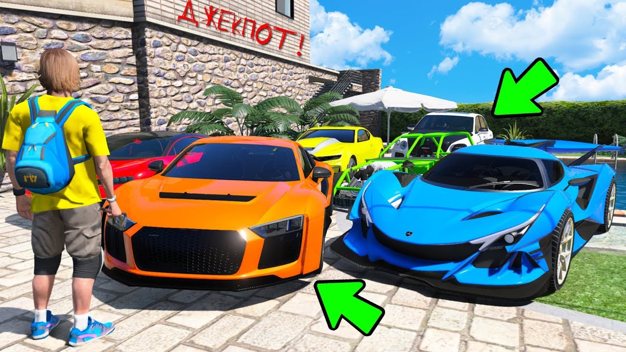 УГНАЛ ШЕСТЬ ЧИТЕРСКИХ ТАЧЕК ЗА 180 СЕКУНД В ГТА 5! БИТВА ВОРОВ В GTA 5 ONLINE!