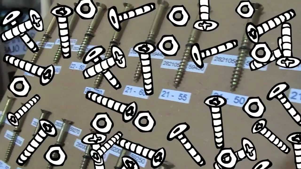 Tipos de tornillos (1ra parte)