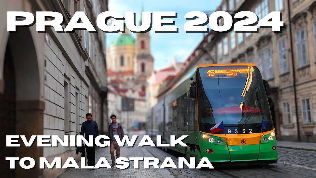 PRAGUE Walking Tour 4K 🇨🇿 Walk to Malá Strana