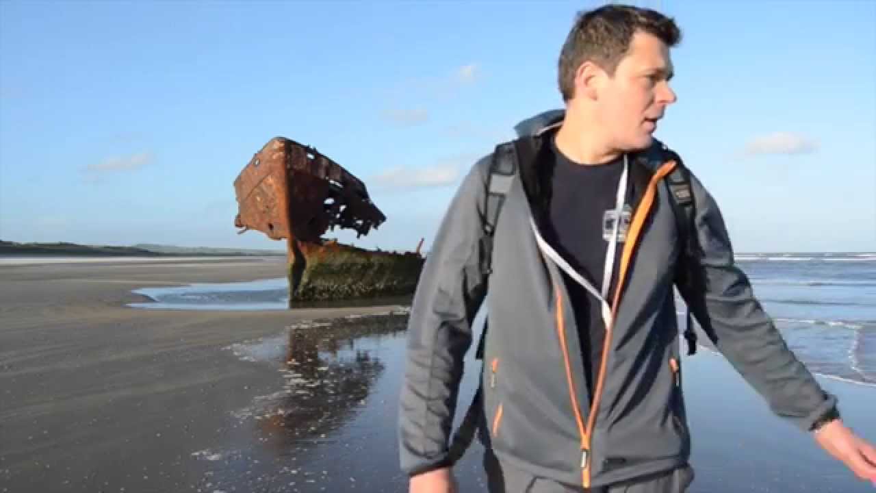 Fotografia analogowa krajobrazu z Bronica ETRS - Irlandia, Baltray shipwreck [cz.1]