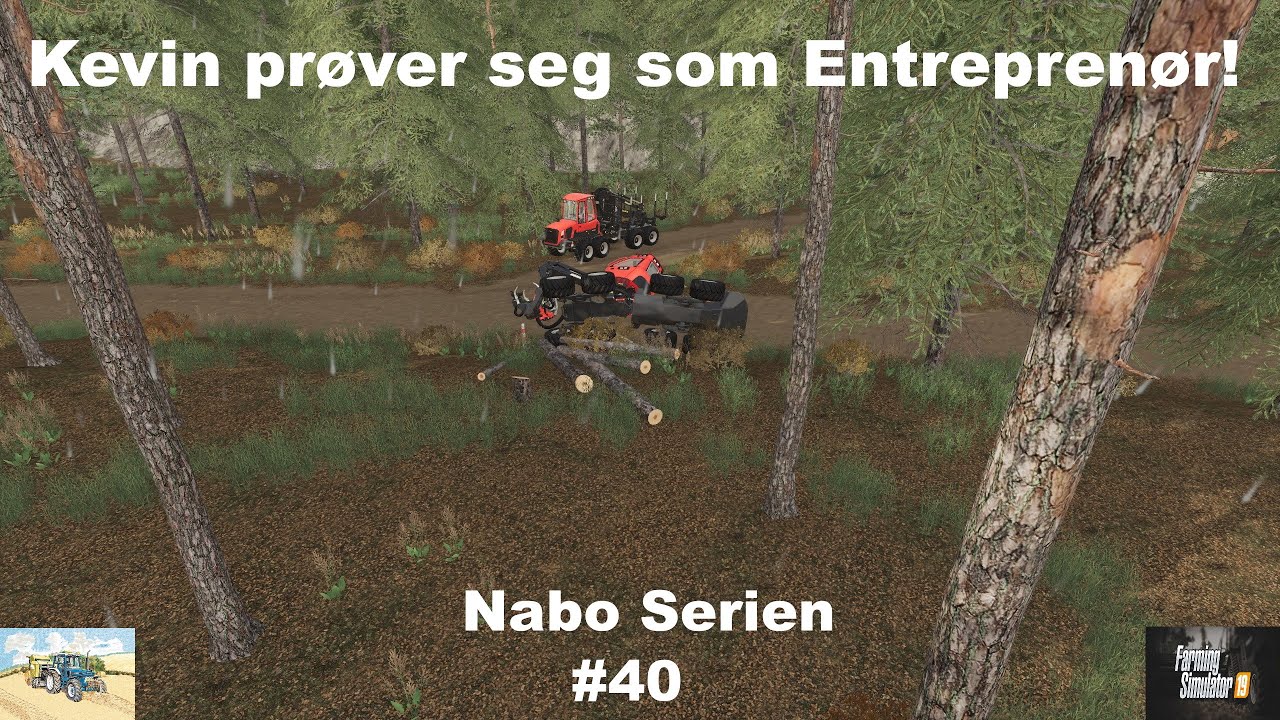 Let's Play Farming Simulator 2019 Norsk Nabo Serien Episode 40