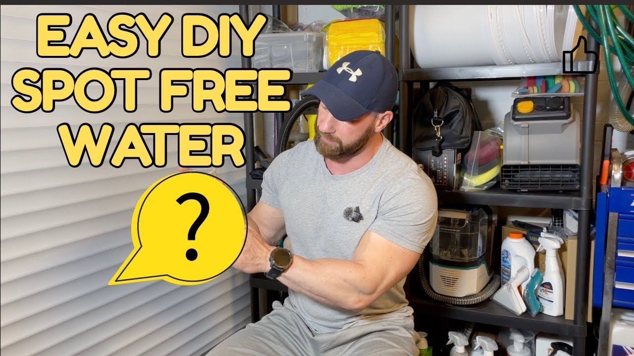 How to make SPOT FREE water at home | DIY Deionised Water