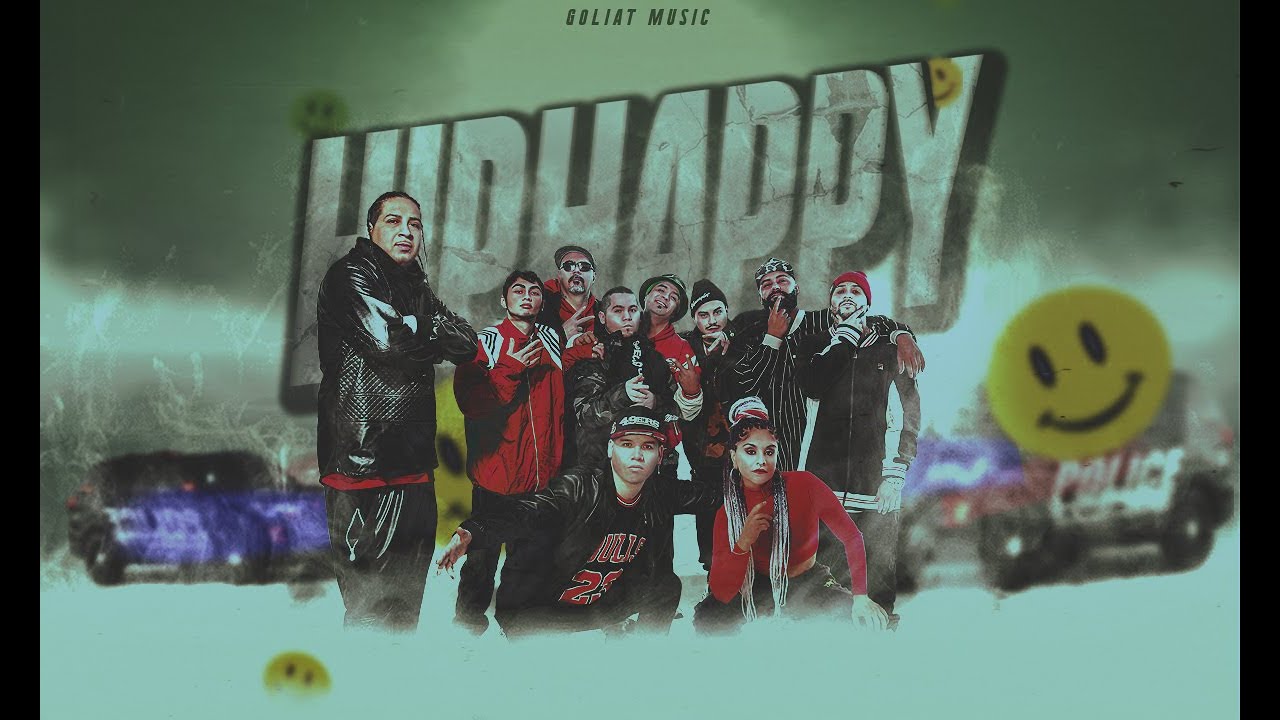 HIPHAPPY - EL SHAAKI, FLOR DE RAP, NITRO, LECHEROMON, DONEXPRS, GEDOS, JIMMY, SPONER (Video Oficial)
