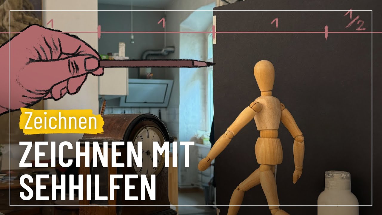 Zeichnen mit Sehhilfen | sehen&gestalten 