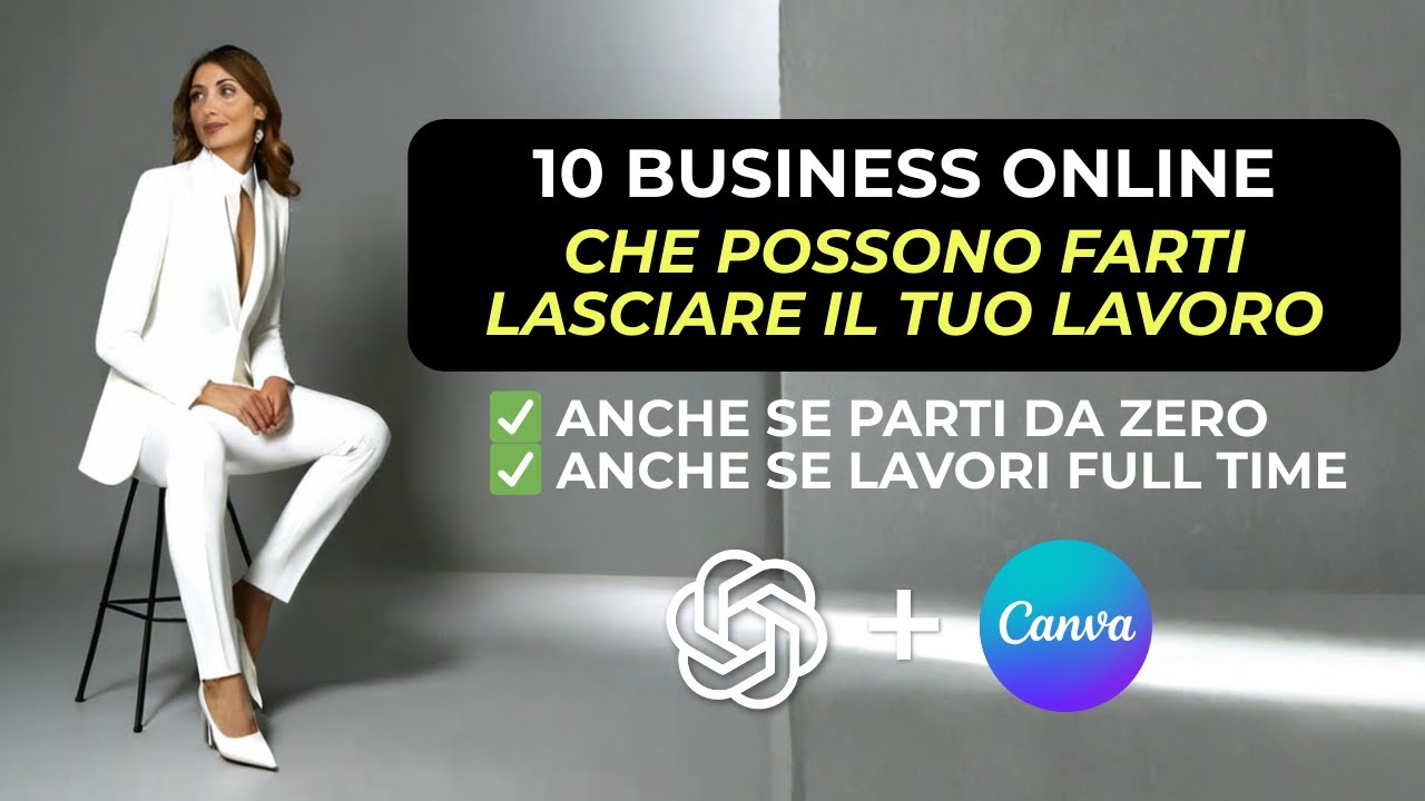 10 BUSINESS ONLINE CHE POSSONO FARTI LASCIARE IL TUO LAVORO