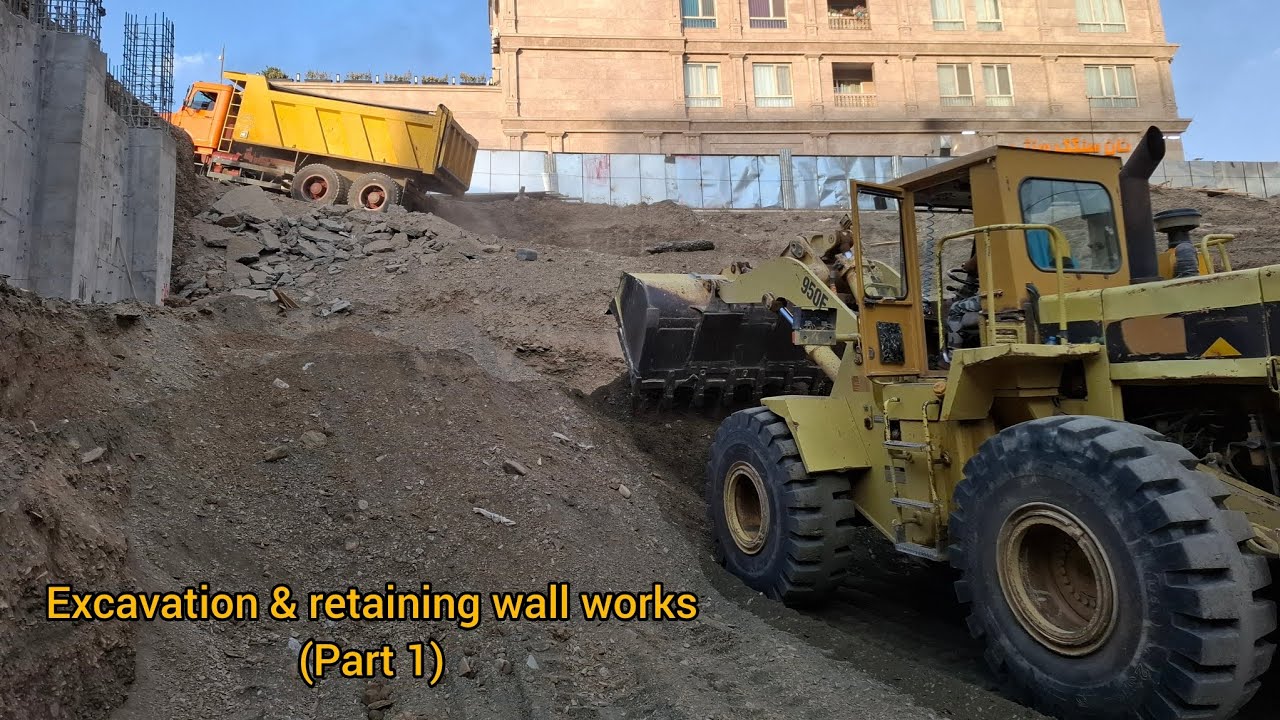 Excavation & Inverted Concrete Retaining Structures Explained | EngiCore