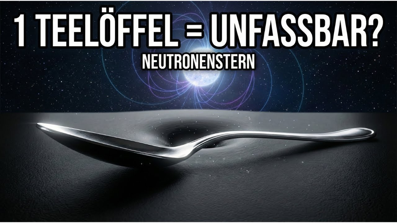 Ein Teelöffel Neutronenstern-Materie: Warum er unfassbar schwer wäre
