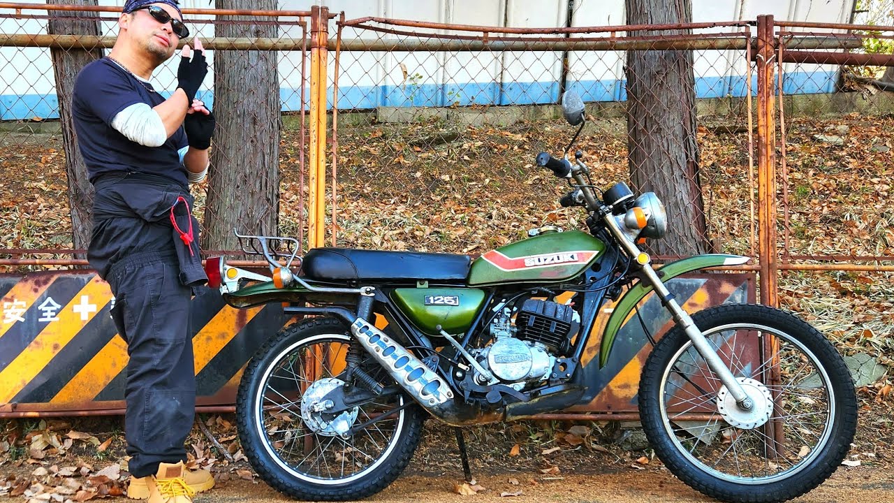 1973年【 SUZUKI   TS125 】ハスラー！！