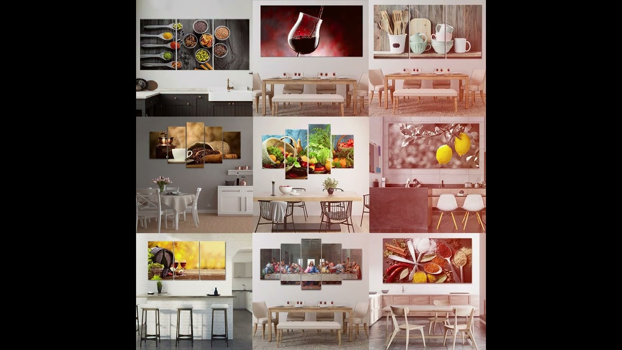 Kitchen Canvas Wall Art - Stunning Canvas Prints #interiordesign #wallart