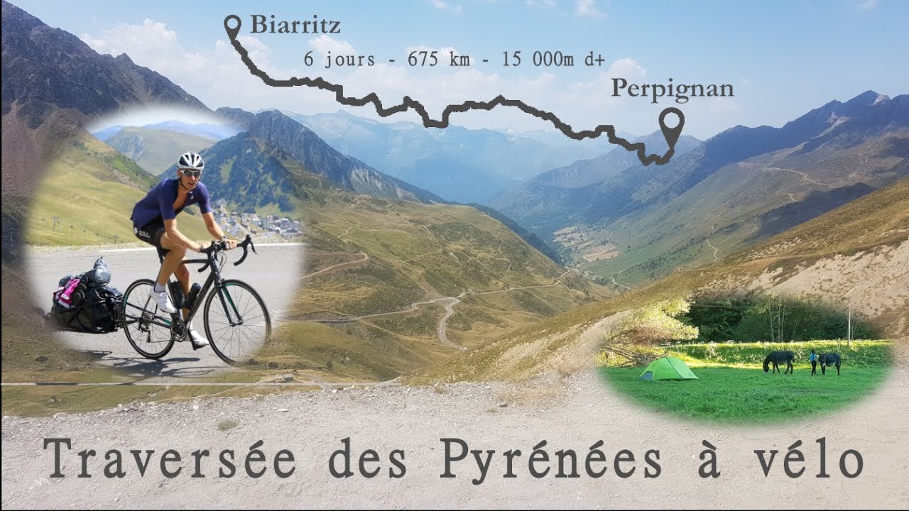 Traversée des Pyrénées à vélo en couple et en autonomie