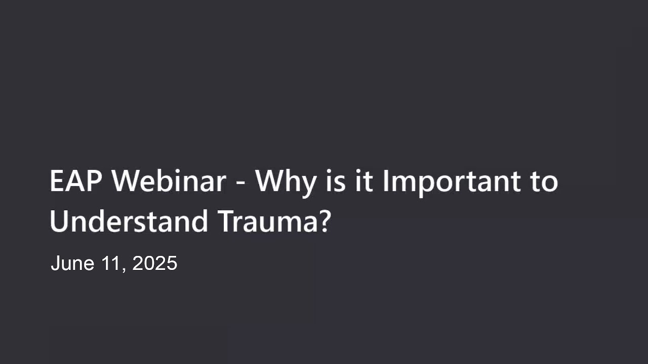 Why is it Important to Understand Trauma and Its Impact?