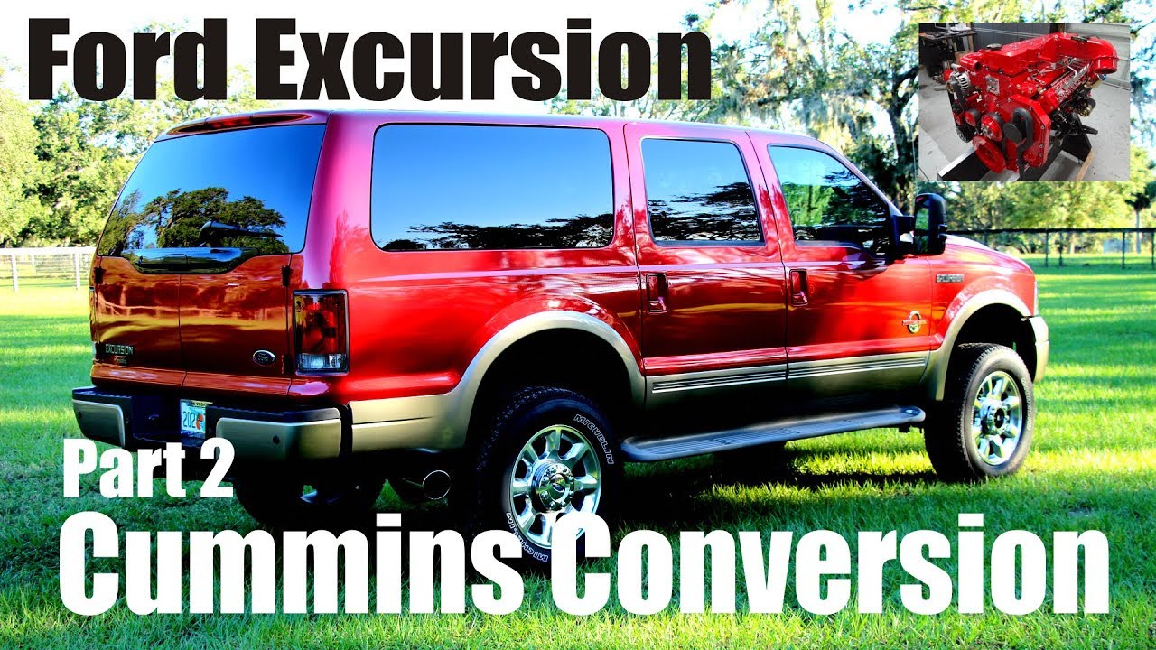 Cummins Ford Excursion | 24V P-Pump | Cummins Diesel Engine Conversion Part 2