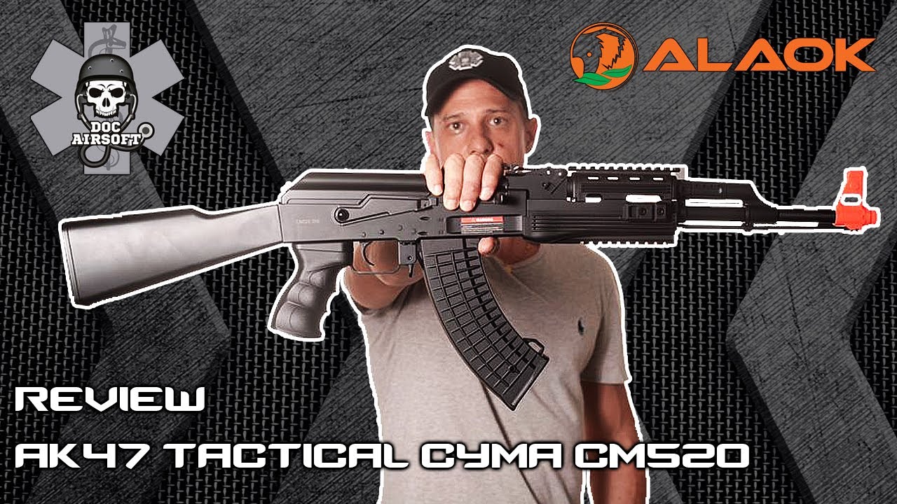 REVIEW | CYMA AK47 TACTICAL CM 520 | AIRSOFT